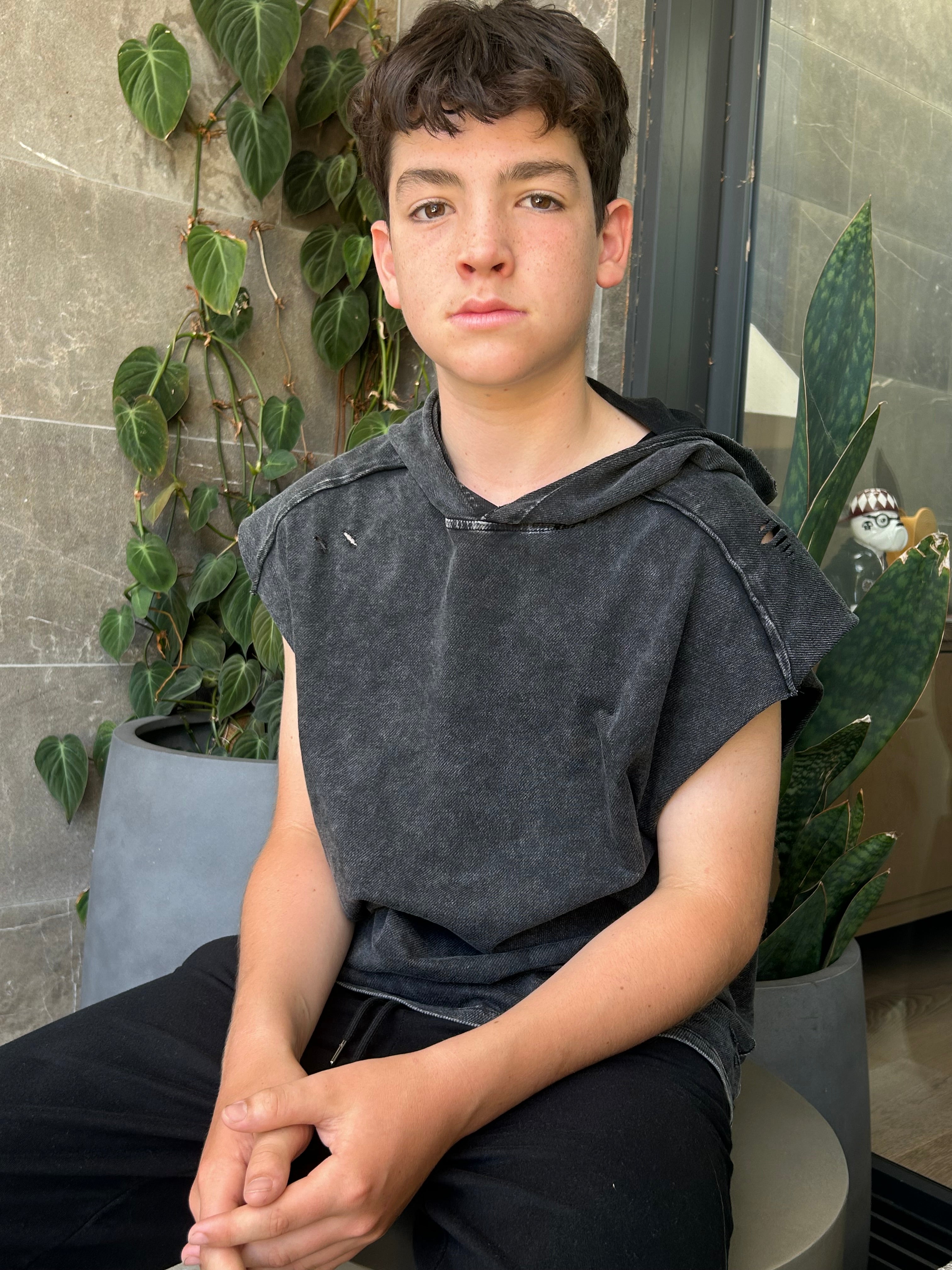 QNTY Hooded Tank Top