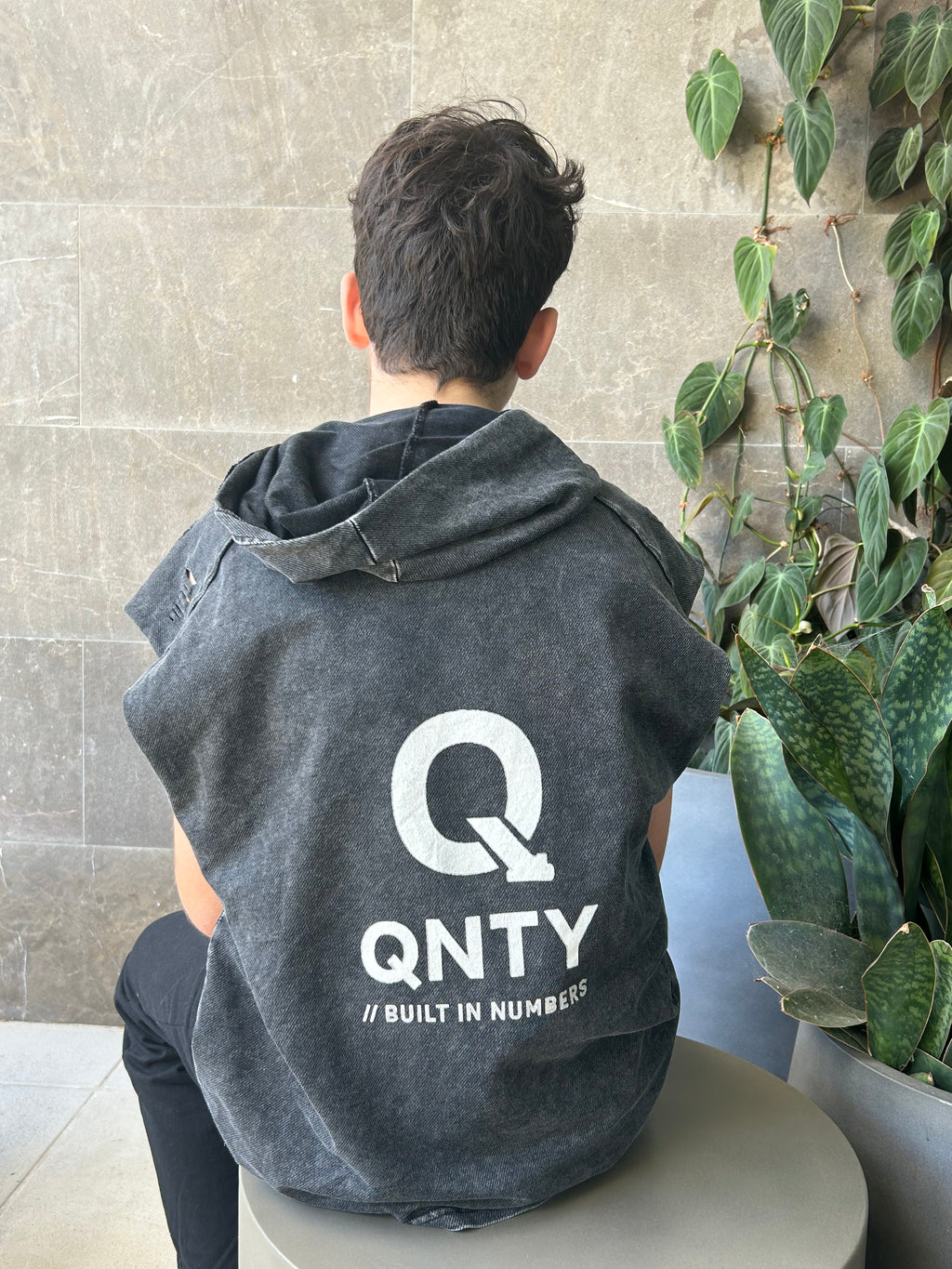 QNTY Hooded Tank Top