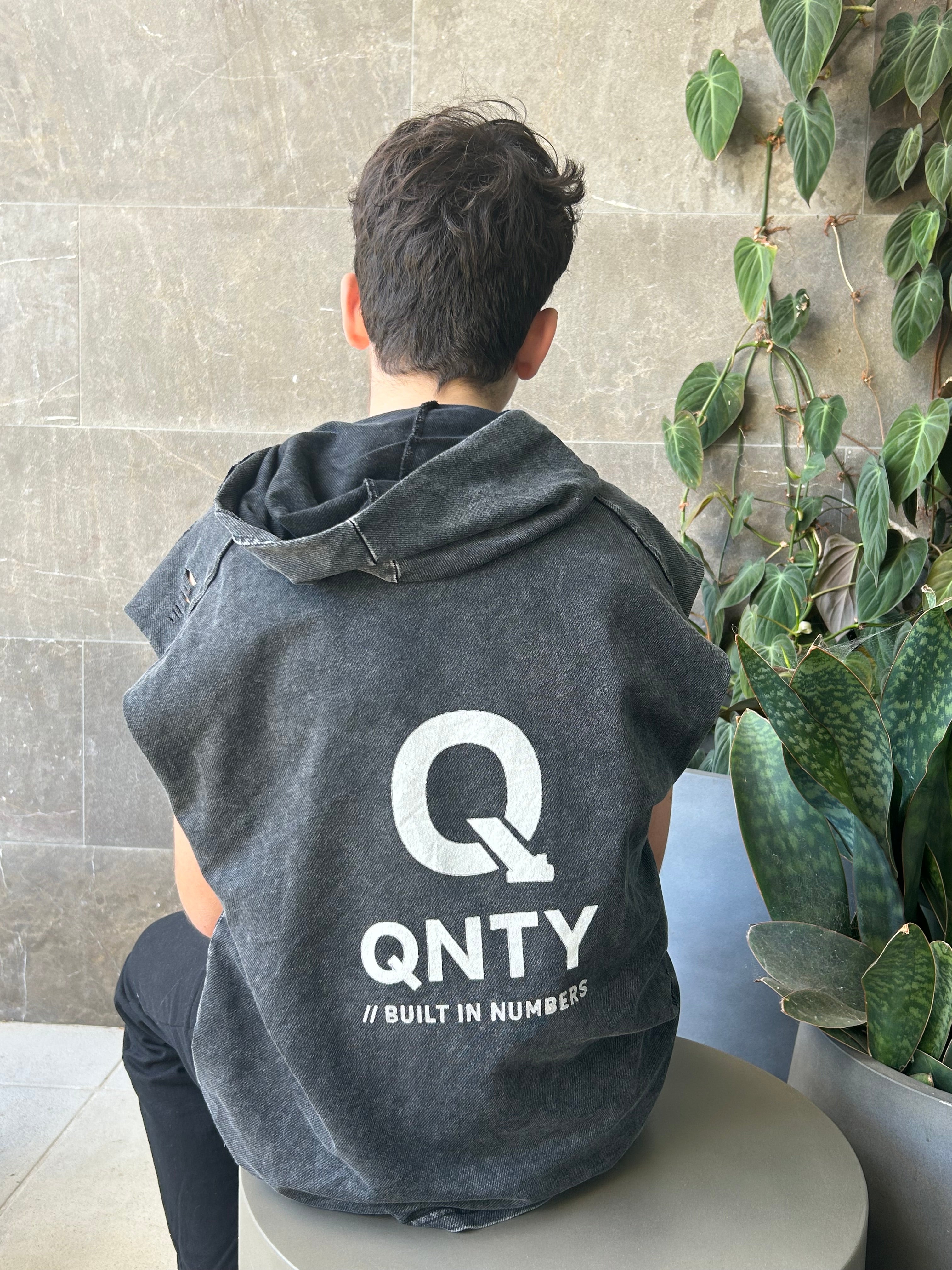 QNTY Hooded Tank Top