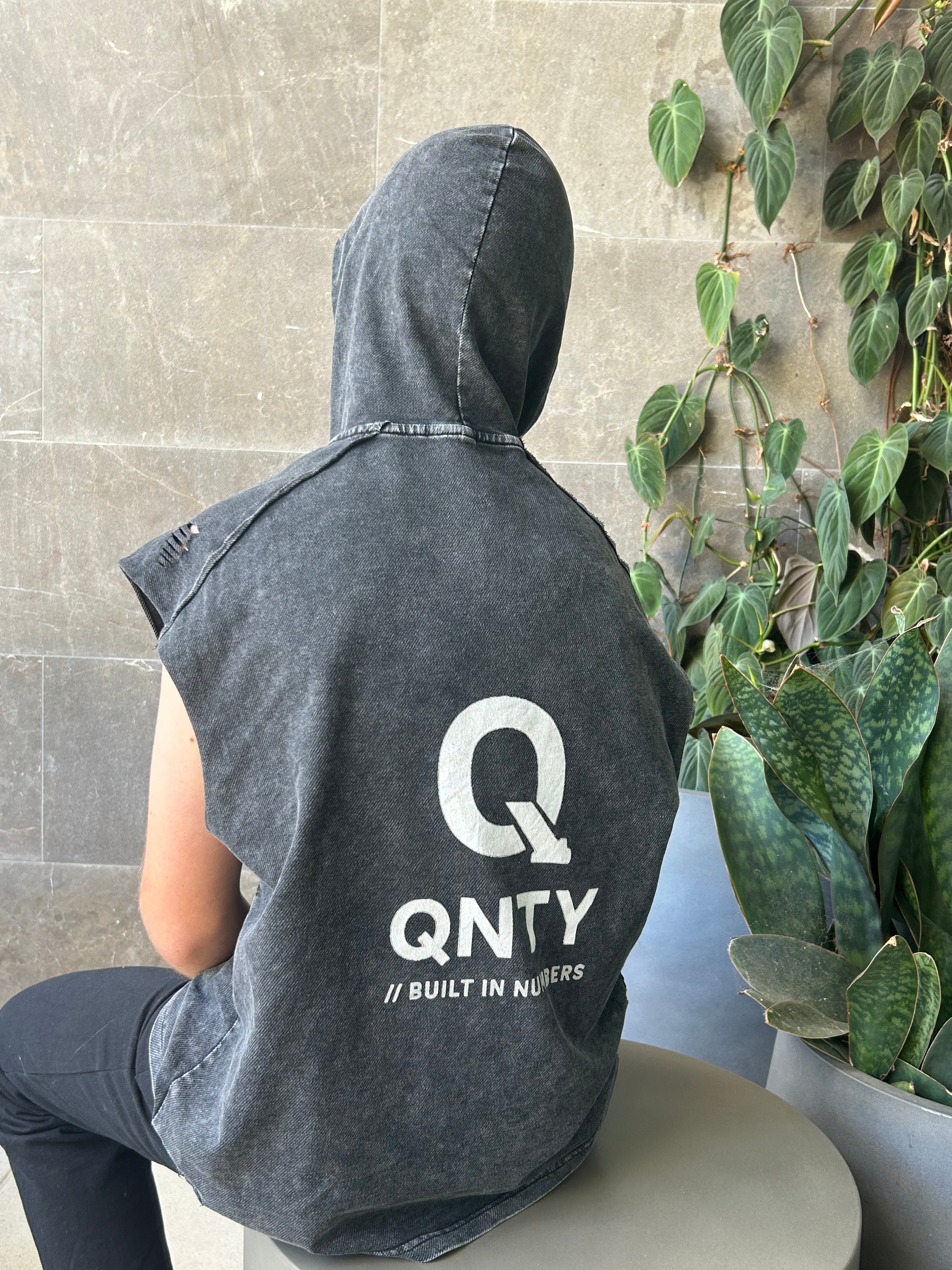 QNTY Hooded Tank Top